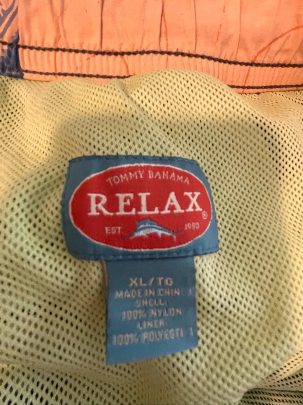 Tommy bahama XL bathing suit